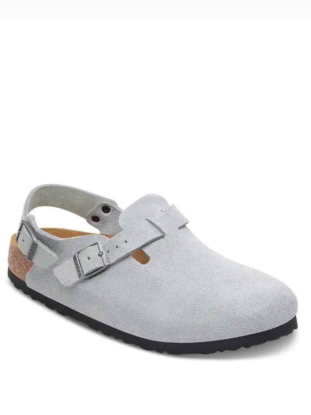 New! Birkenstock Nubuck Leather Tokio SlingBack Clogs in Pure Sage –size 8/EUR39